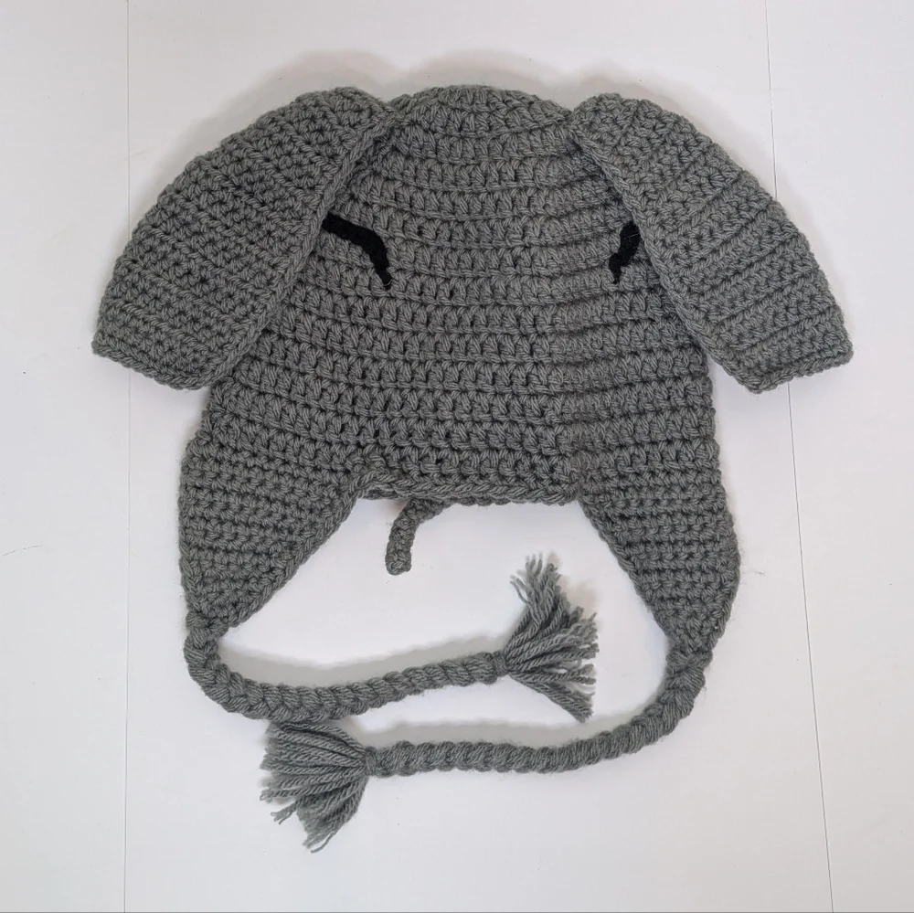 Piggie & Elephant Knit Hat 5-8